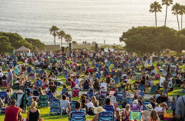 Concert at Salt Creek Beach, Summer 2025. Photo courtesy of OC Parks