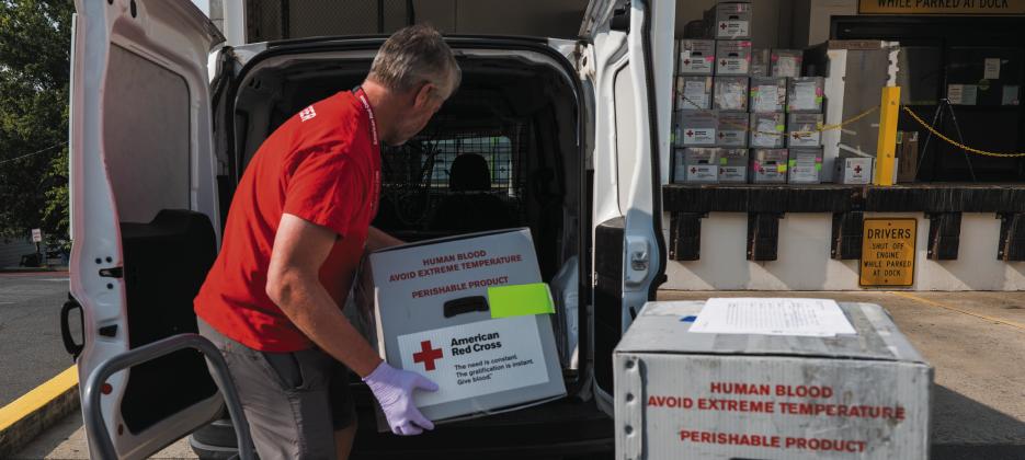 LOCALS ROLL UP THEIR SLEEVES DURING BLOOD SHORTAGE EMERGENCY