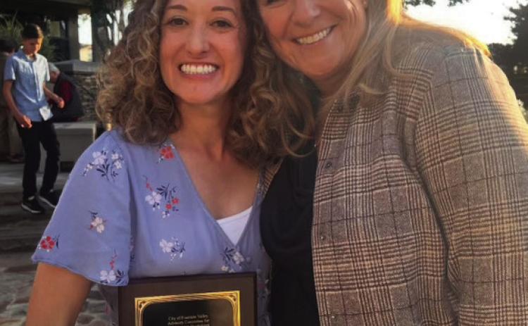 Lisa Diecidue received the FVSD Teacher of the Year in Special Education Elementary from the City of Fountain Valley Advisory Committee for Persons with Disabilities on June 4, 2024