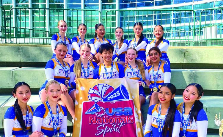 FVHS PEP SQUAD SHINES AT USA NATIONALS