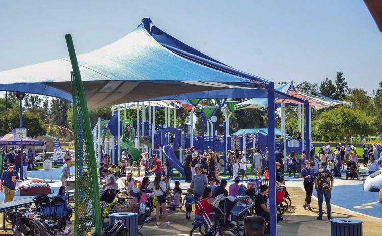 FOUNTAIN VALLEY OPENS NEW UNIVERSALLY ACCESSIBLE PLAYGROUND