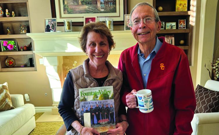 Ed and Fredda Sussman have been Fountain Valley residents for over 50 years