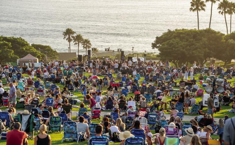 Concert at Salt Creek Beach, Summer 2025. Photo courtesy of OC Parks