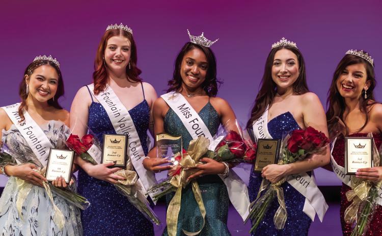 The Miss Fountain Valley Court 2024 Winners. Photo by: Cathleen McGrath