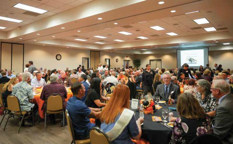 “Fountain Valley Community Foundation held its annual Hall of Fame dinner for Los Amigos athletes. Photos by CAMILA IRAHETA / LAHS Yearbook
