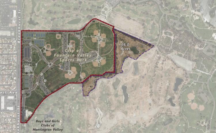 MAP PROVIDED BY CITY OF FOUNTAIN VALLEY