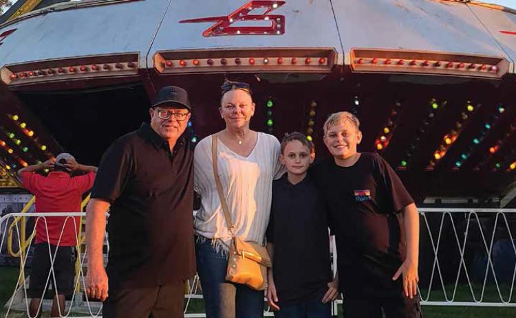 Dr. Bennett and her family attended Lobsterfest at Mile Square Park. Photo Provided.