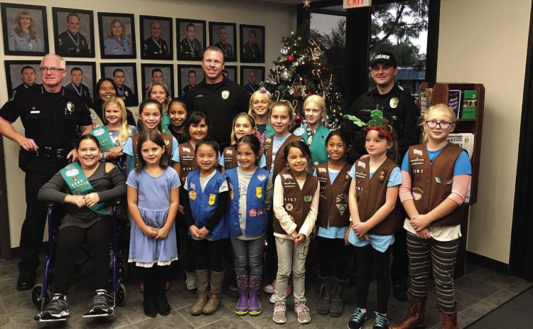 2018 troop 3297 passing the tradition of tree decorating to our troop 4167